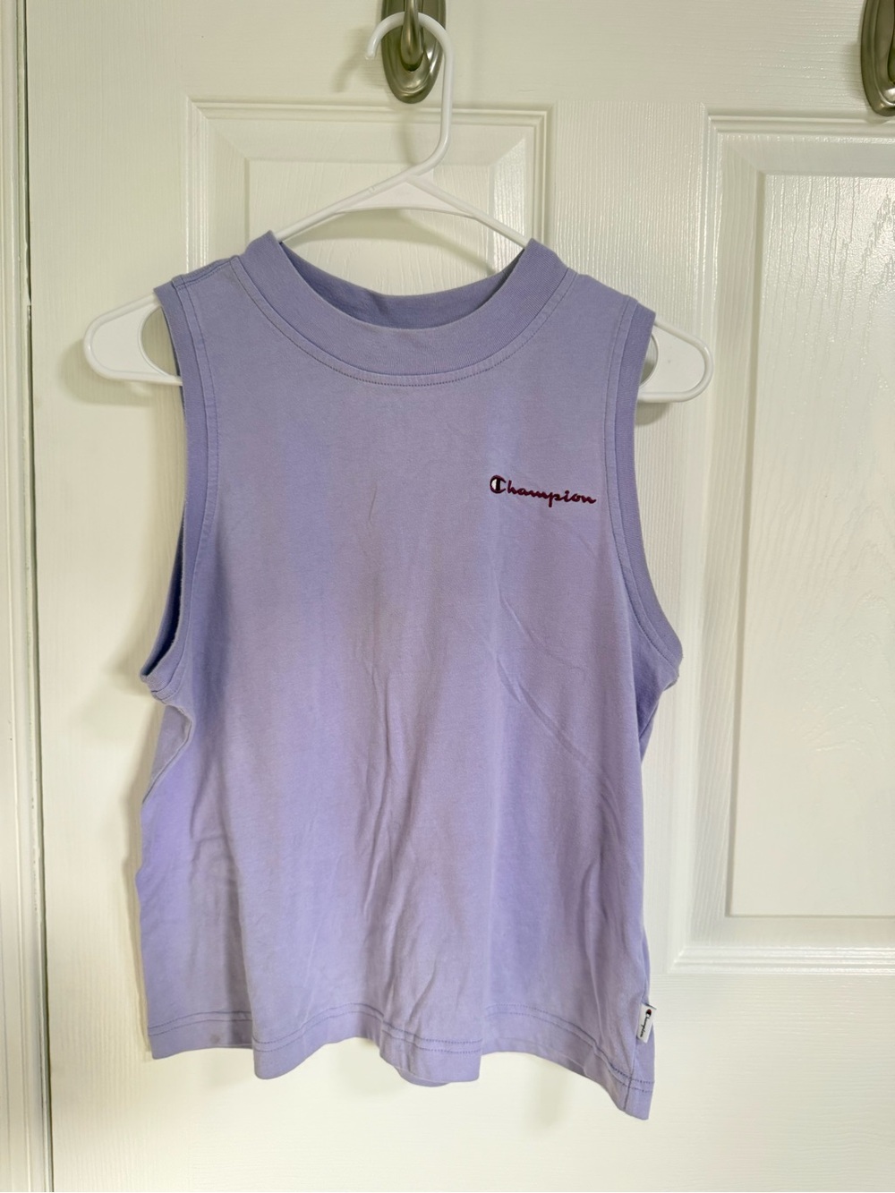 Champion Lavender Sleeveless Muscle Tee